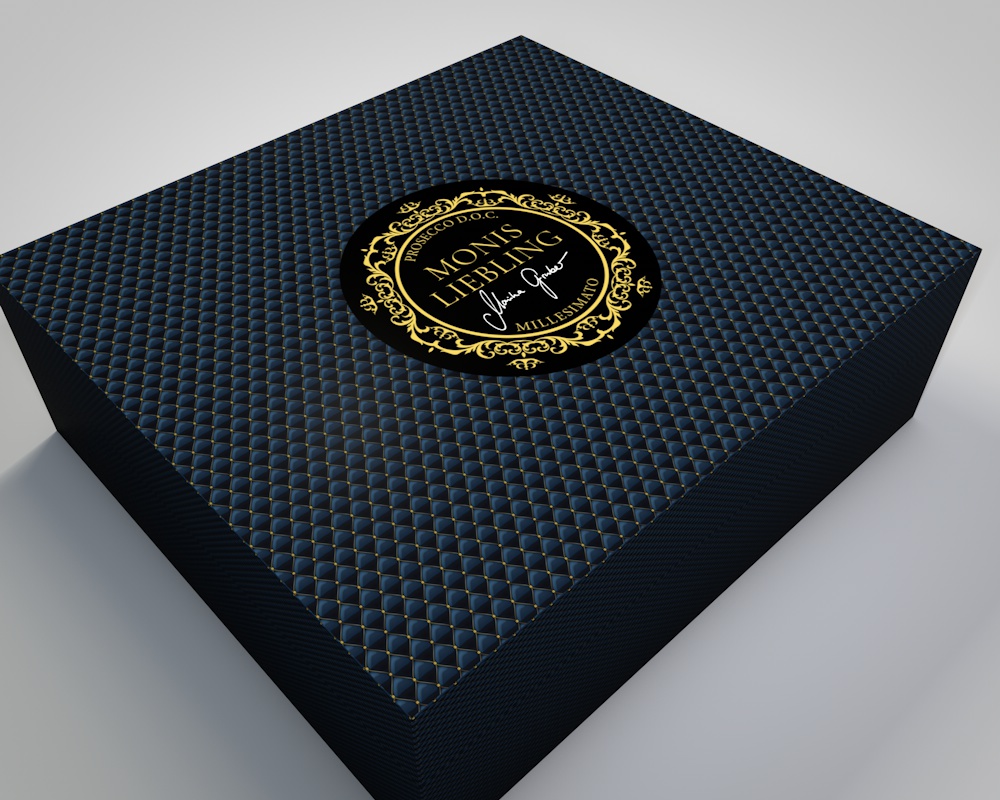 3D Visualisierung von einer Verpackung